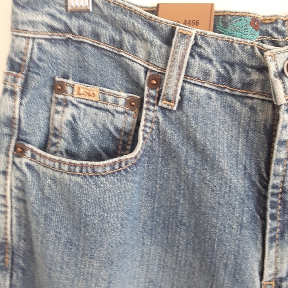 Lois High Rise Mom Relaxed Jeans Medium Wash Stretch Size 29 - Picture 6 of 15